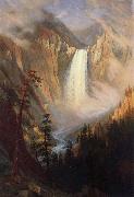 Yellowstone Falls Bierstadt